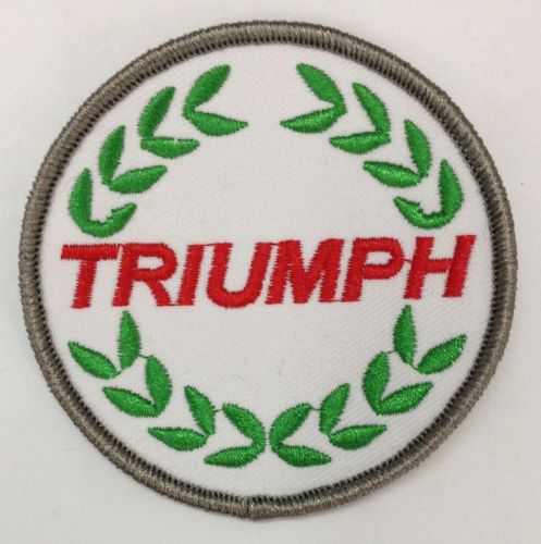 Triumph Wreath Round Embroidered Patch