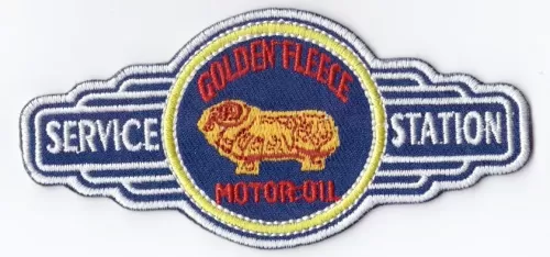 Golden Fleece Oldskool embroidered cloth Patch