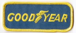 Good Year embroidered cloth Patch
