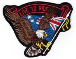 Australia Eagle flag cloth Patch