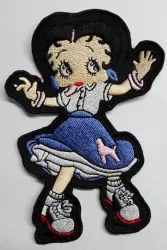 Betty skirt Embroidered cloth patch