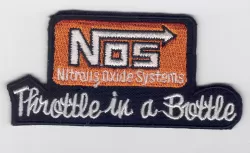 NOS Embroidered cloth Patch