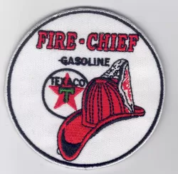 Fire cheif Embroidered cloth Patch