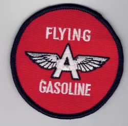 Flying A embroidered cloth Patch