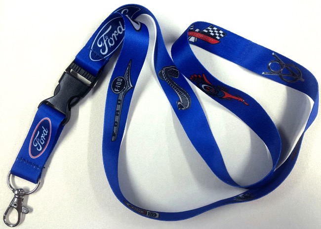 Ford Lanyard Blue Retro Thunderbird Galaxie GT Ford Super Roo Cobra 460 ...